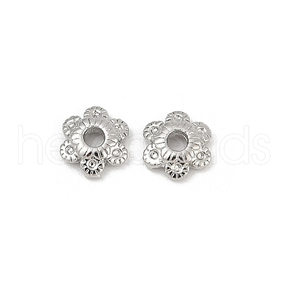 Brass Spacer Beads KK-D375-11P-1