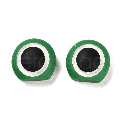 Cute Opaque Resin Cabochons RESI-E052-03B-1