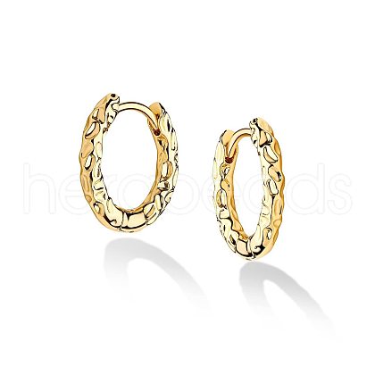 Brass Hoop Earrings FS-WG6F7A1-04-1