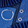BENECREAT 50Pcs 925 Sterling Silver Beads STER-BC0002-12-5