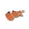 Thanksgiving Day Golden Tone Alloy Enamel Pendants ENAM-M002-02P-G-2