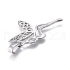 Non-Tarnish 304 Stainless Steel Pendants X-STAS-F252-33P-2