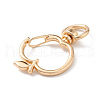 Apple Alloy Swivel Clasps X-FIND-L012-02KCG-3