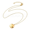 304 Stainless Steel Clear Cubic Zirconia Constellation Pendant Necklaces NJEW-R021-02G-11-4