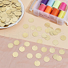 GOMAKERER 100G PVC Plastic Sequins/Paillette Pendants FIND-GO0003-43-7