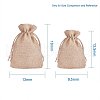 Burlap Packing Pouches Drawstring Bags ABAG-PH0001-18x13cm-05-3