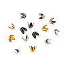 4-Petal Iron Flower Bead Caps IFIN-CJ0001-20-6