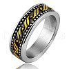 304 Stainless Steel Finger Rings FS-WGEE9BE-08-2
