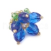 Transparent Glass Pendants PALLOY-MZ00720-07-2