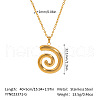 Stainless Steel Pendant Necklaces for Women EG5545-1-2