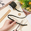 BENECREAT 10 Yards Polyester Braided Lip Cord Trim OCOR-BC0006-29-3