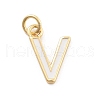 Rack Plating Brass Pendants KK-C065-05V-G-1