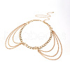 Flat Round Alloy Curb Chain Waist Beads FS-WGC6A1A-01-1