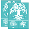 Self-Adhesive Silk Screen Printing Stencil DIY-WH0338-082-1