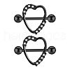 304 Stainless Steel Nipple Rings WG03B2E-06-1