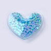 PVC and Paillette Decoration X-AJEW-F037J-3