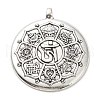 Alloy Pendants PALLOY-Q448-03AS-1