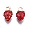 Alloy Enamel Charms ENAM-N054-71B-2