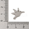 Non-Tarnish 201 Stainless Steel Charms STAS-E217-45P-3