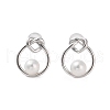 Mother's Day Jewellery 925 Sterling Silver Studs Earring EJEW-H002-10P-1