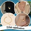 HOBBIESAY 50Pcs Opaque Resin and Natural Mixed Stone Pendants FIND-HY0001-37-5