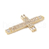 Rack Plating Brass Micro Pave Cubic Zirconia Pendants KK-A224-16G-3