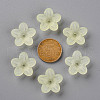 Frosted Acrylic Bead Caps MACR-S371-08A-728-3