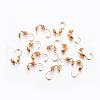 304 Stainless Steel Bead Tips STAS-L187-07G-1