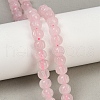 Natural Rose Quartz Beads Strands G-Z080-B10-8x6mm-1