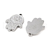 Non-Tarnish 304 Stainless Steel Pendant Cabochon Settings STAS-P364-05P-2