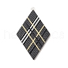 Rhombus Acrylic Big Pendants Diy Earrings Accessories OACR-M028-02C-1