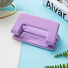 Plastic Adjustable Craft Paper Hole Puncher OFST-PW0004-39B-1