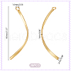 Unicraftale 30Pcs 304 Stainless Steel Pendants STAS-UN0058-97G-3