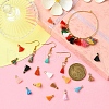 Polycotton(Polyester Cotton) Tassel Pendant Decorations FIND-YW0004-58E-6