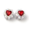 Polymer Clay Rhinestone Beads RGLA-D050-04-3