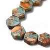 Synthetic Imperial Jasper Beads Strands G-Q050-B01-02-3