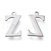 Tarnish Resistant 304 Stainless Steel Charms STAS-H112-Z-P-2