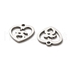 Non-Tarnish Valentine's Day 316 Surgical Stainless Steel Charms STAS-H190-15P-01-2