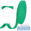   45 Yards 5 Colors Flat Polycotton Twill Tape Ribbon OCOR-PH0002-81B-2
