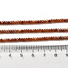 Natural Orange Garnet Beads Strands G-M426-A01-01-5