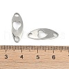 Tarnish Resistant 201 Stainless Steel Connector Charms STAS-C108-54P-3