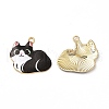 Alloy Enamel Pendants ENAM-M046-11G-A-1