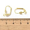Brass Leverback Earring Findings FIND-Z039-26G-3