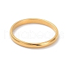 2mm Polished Plain Dome Finger Ring for Girl Women RJEW-C012-05C-G-2