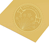 Self Adhesive Gold Foil Embossed Stickers DIY-WH0211-046-4