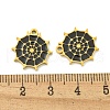 Halloween Theme Ion Plating(IP) 304 Stainless Steel Enamel Pendants STAS-M011-02A-3