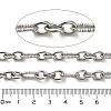 304 Stainless Steel  Figaro Chains CHS-A016-18P-A-2