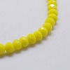 Electroplate Glass Bead Strands EGLA-J047-3x2mm-M-4