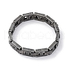 201 Stainless Steel Panther  Chain Bracelets BJEW-B078-161AS-2