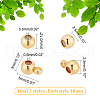 ARRICRAFT 60Pcs 2 Style Brass Beads KK-AR0002-54-2